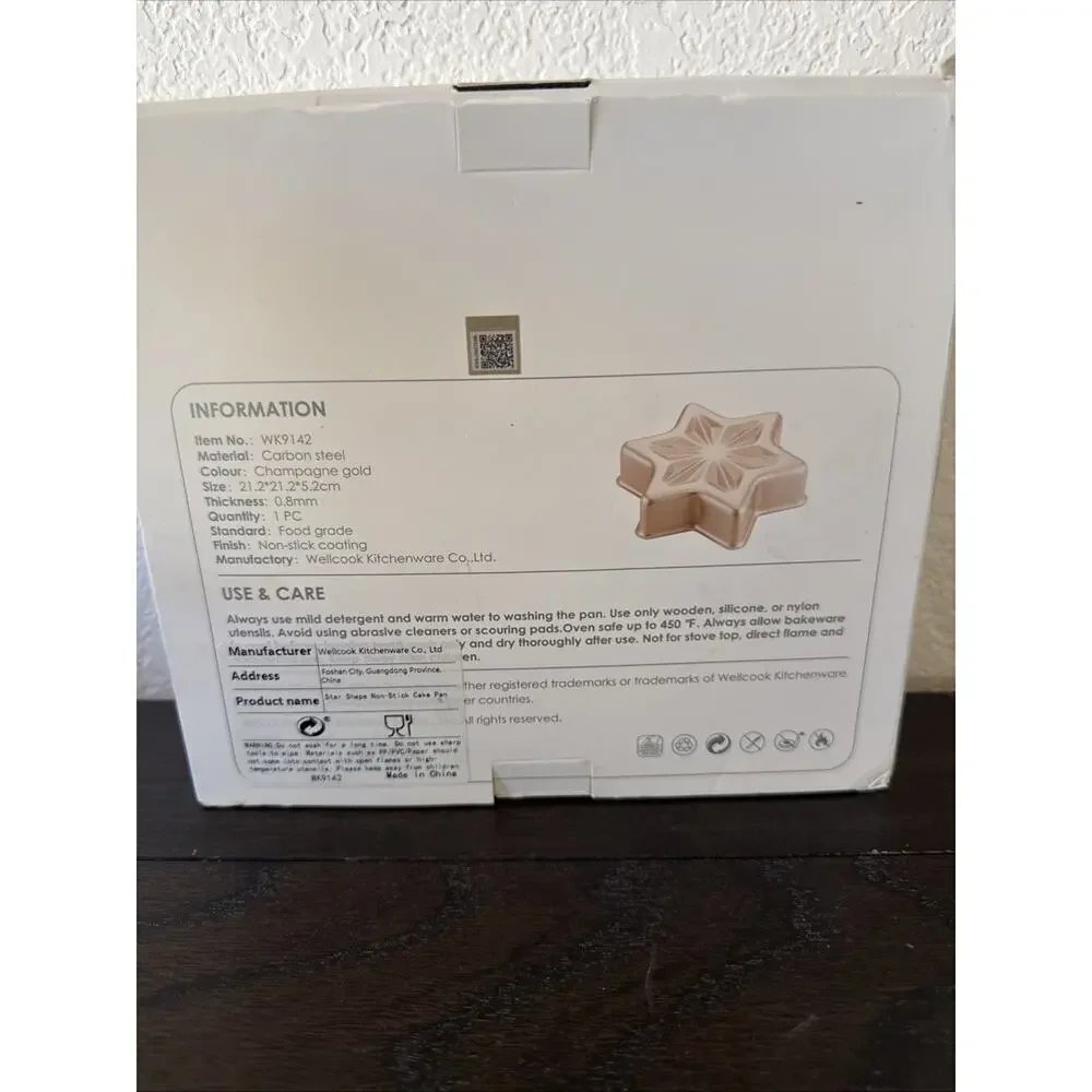 CHEFMADE star shape non stick cake pan